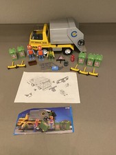 PLAYMOBIL Camion Poubelle ref 3780 de 1988 dans sa boîte