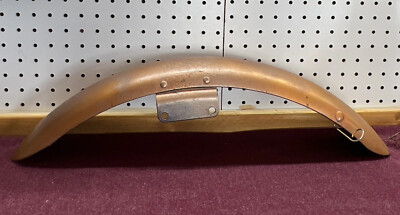 HARLEY DAVIDSON NARROW GLIDE FRONT FENDER CUSTOM, USE 19'' 21'' WHEELS