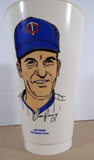 Jim Perry Twins MLB 7-11 1970s Vintage Cup 102424DMT4