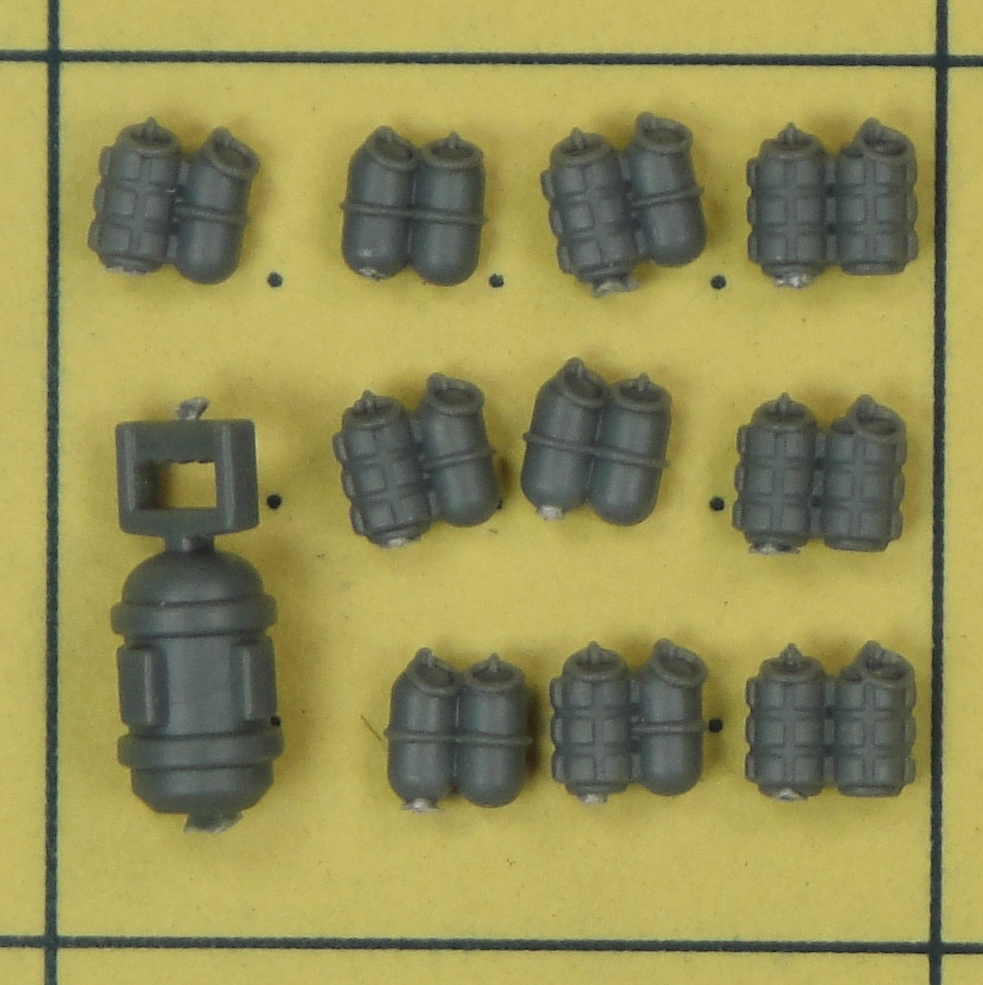 Warhammer 40K Space Marines Tactical Squad Melta Bomb & Grenades eBay
