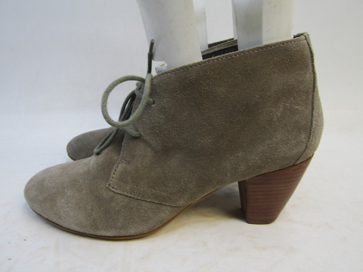 ALDO Womens Size 40 EUR Brown Suede Lace up Ankle Fashion Boots Bootie