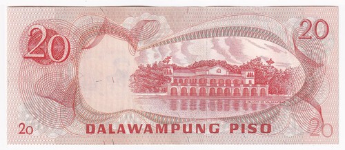 Banconota 20P Ovpt Prima Circumnavigazione Del Mondo Filippine con timbro B - Foto 3 di 5