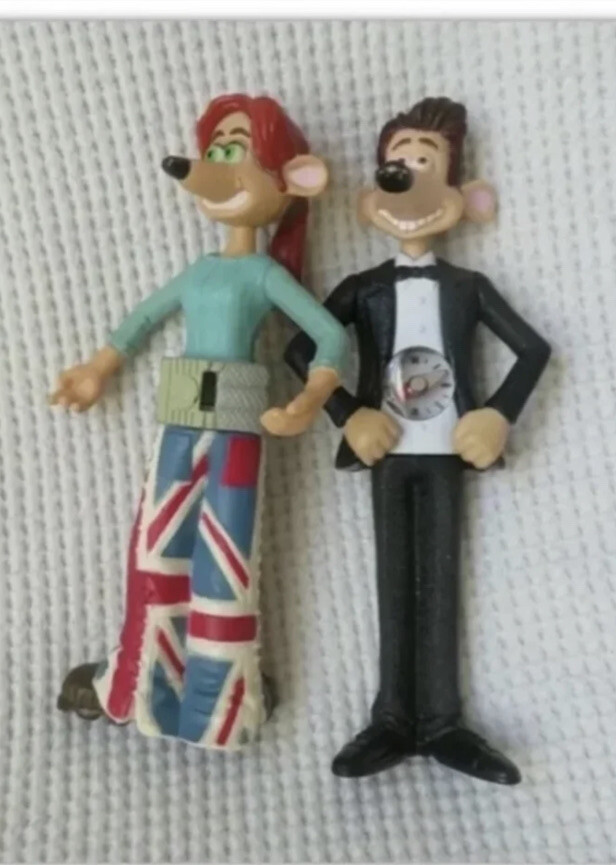 New FLUSHED AWAY RITA RODDY RAT 2006 McDonalds happy meal toy lot eBay