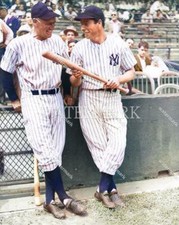 GF409 Earle Combs - Joe DiMaggio New York 8x10 11x14 16x20 Colorized Photo