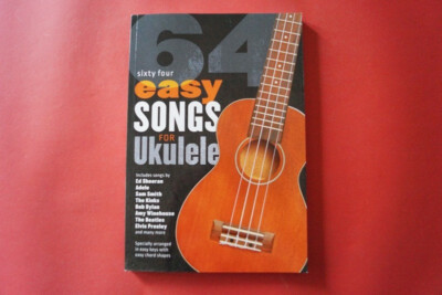 64 Easy Songs for Ukulele .Songbook .Vocal Ukulele Chords