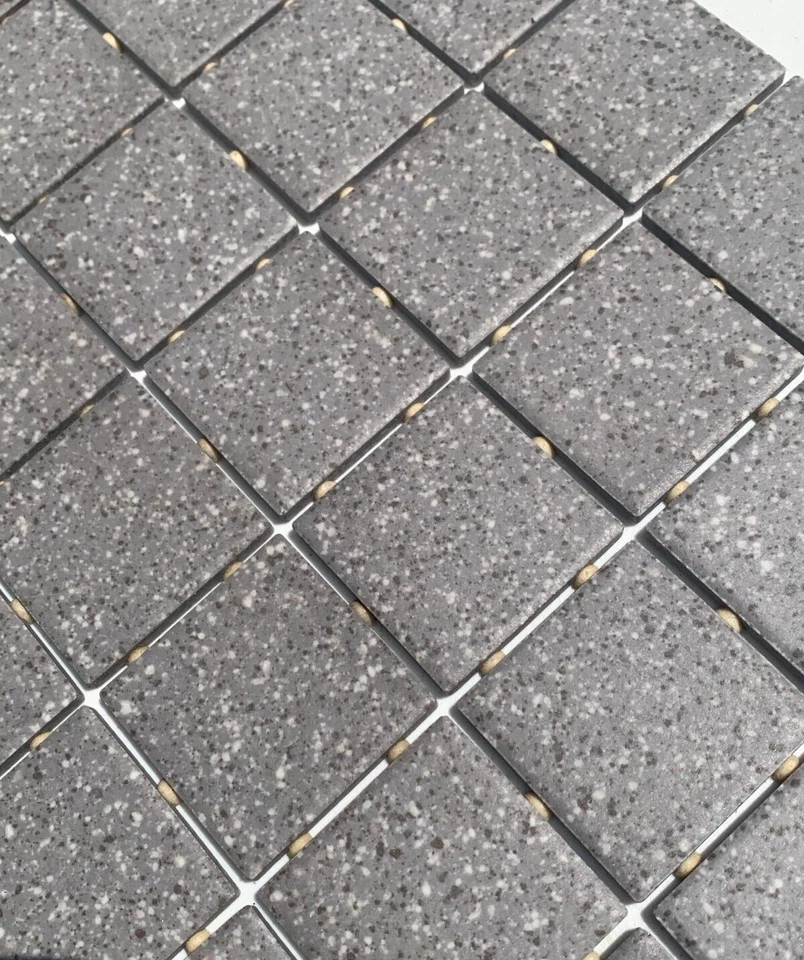 NEW AMERICAN OLEAN MOSAIC 0A06 STORM GRAY 2" x 2" PORCELAIN  FLOOR TILE 120 SqFt - Изображение 3 из 4