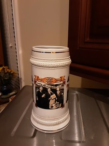 budweiser 75th anniversary stein