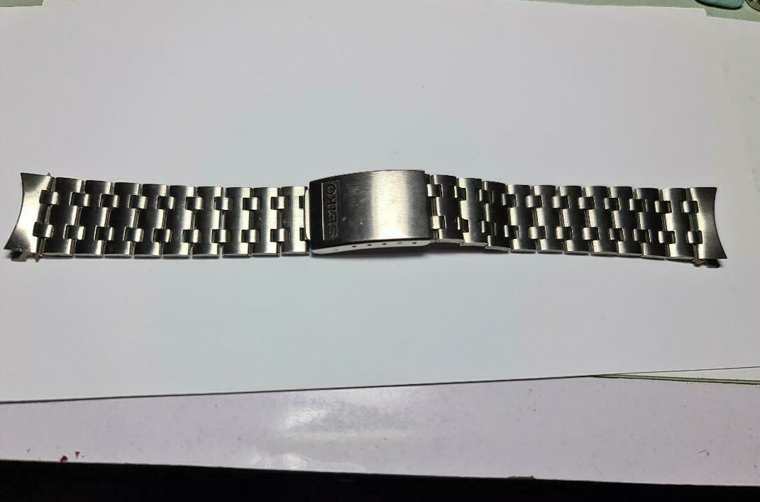 SEIKO セイコーSTELUX ステラックス　ヴィンテージ金属ベルト Vintage Seiko Stelux Watch Band 10mm Butterfly Clasp