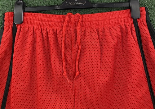 VTG Y2K Starter Georgia Bulldogs Mesh Basketball Shorts Mens Large - Picture 6 of 6