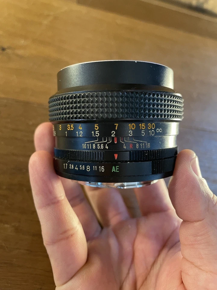 * Exc + 4 * Konica Hexanon AR 50 мм F/1.7 стандартный объектив из Японии #A9-23B - Изображение 2 из 4