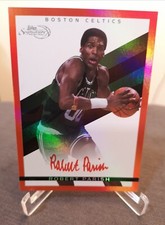 #'d/869 AUTO 🔥 ROBERT PARRISH SP 2009 Topps Signatures Red Holofoil #TS-RP HOF