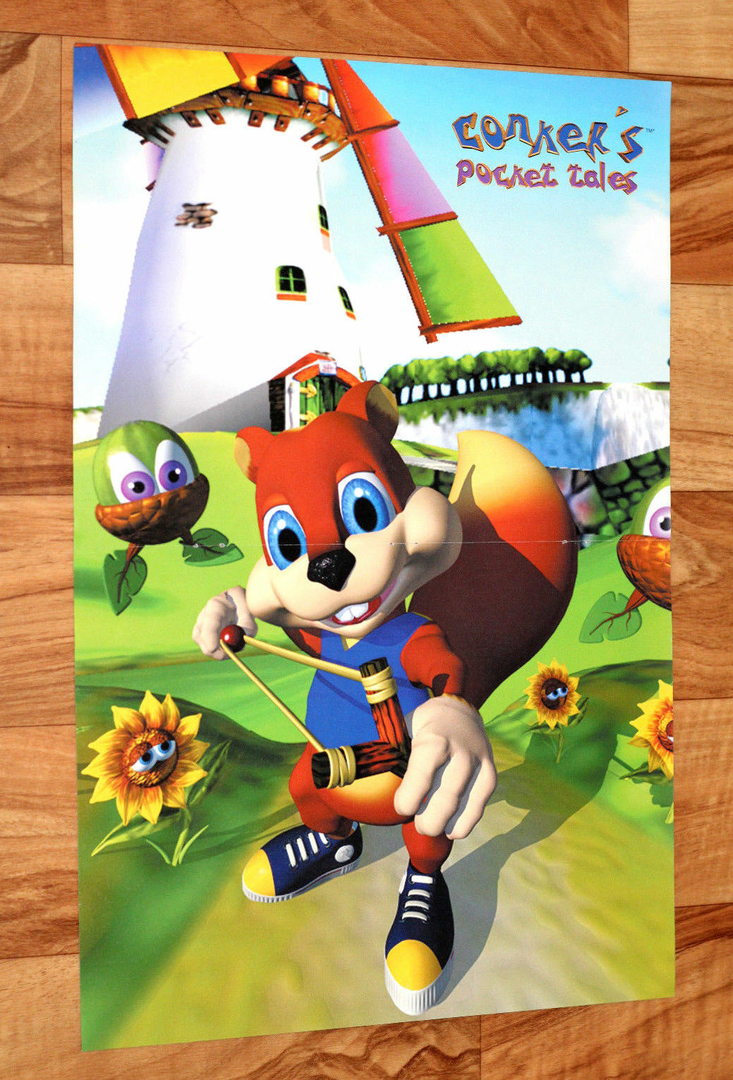 South Park Conker's Pocket Tales rare small Poster 44x30cm Nintendo ...