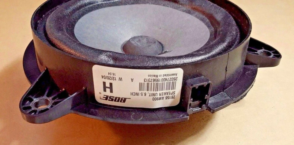 Altavoz delantero izquierdo para puerta del conductor Infiniti FX35 FX45 2003 2008 Bose 28156AM900 OEM Foto 3 de 4