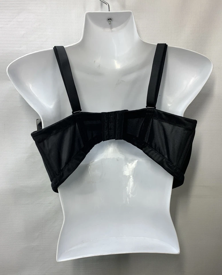 Бюстгальтер на косточках без бретелек размер 38DDD Red Carpet полная фигурка 854119 черный - Изображение 4 из 4