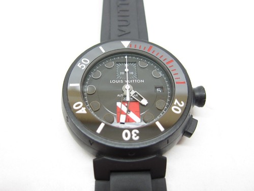 LOUIS VUITTON Tambour Diving Chronograph Q102F watch men TO162669 - Picture 10 of 10
