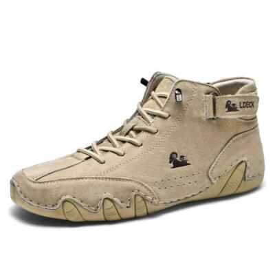 Men's Breathable Casual Shoes High Top Sneakers Fashion Loafers Soft Ankle Boots