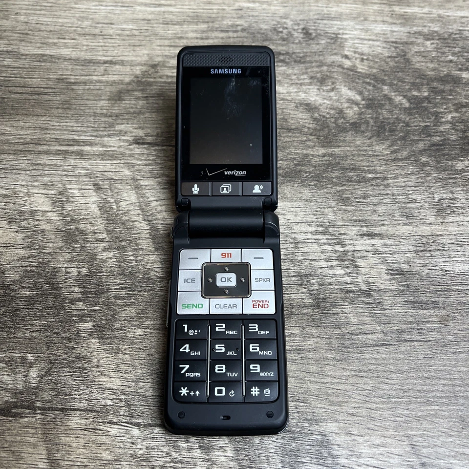 Samsung Verizon Wireless SCH-U320 Flip Cell Phone ⚠️ONLY⚠️ - Image 3 of 4