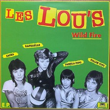 LOU'S Wild fire Take a ride 1978-1979 LP French 70s Female Punk Cameleon