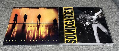 Soundgarden 2 CD Lot Down on the Upside, Louder Than Love