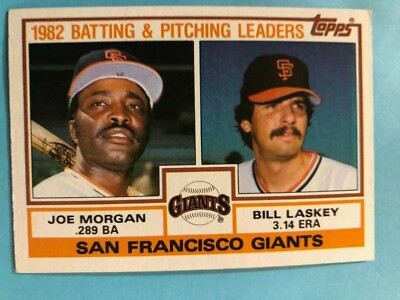 1983 Topps San Francisco Giants Complete Team Set - 29 cards Morgan/Smith/Evans 