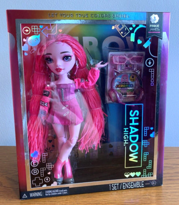 Rainbow High Shadow High Pinkie James Doll Bright Pink Gamer