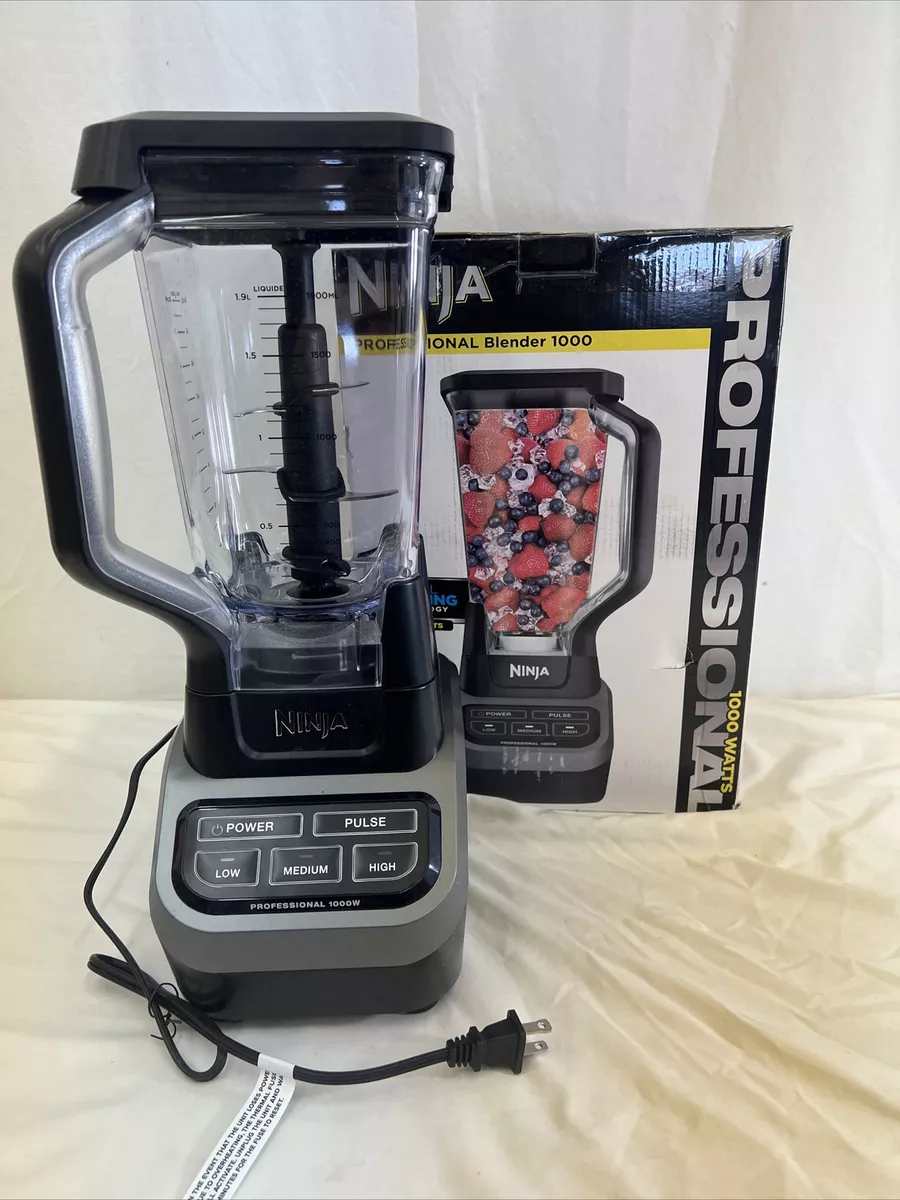 Ninja Professional 1000-Watt Blender, BL610 - Open Box Used