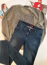 EDDIE PEN ♥ denimblaue Skinny Jeans ♥ Gr. 16/164 ♥ wNEU