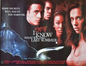 Movie Poster I Still Know What You Did Last Summer 1998 30x40 British Quad Nos Ebay