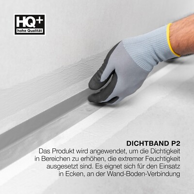 Flüssigfolie Spezial 1K Dichtfolie Abdichtfolie Abdichtung Balkon Keller Bad Dusche 4Kg LEVEL+09