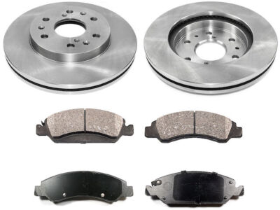 88MH67F Front Brake Pad and Rotor Kit Fits 2008-2013 Cadillac Escalade EXT