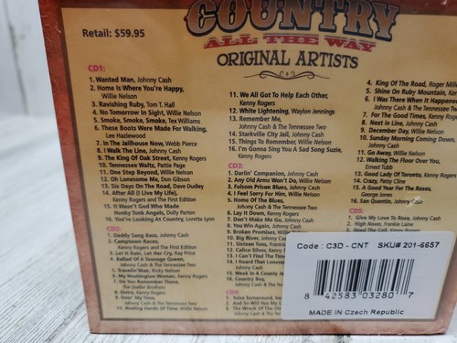 (QJ) Country All The Way, 5 CD Set: Johnny Cash, Willie Nelson, Kenny Rogers Neu - Bild 6 von 7