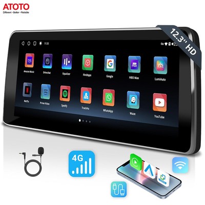 ATOTO S8 12.3'' Android Car Stereo GPS for BMW X1 Series F48 2016-2017 NBT System