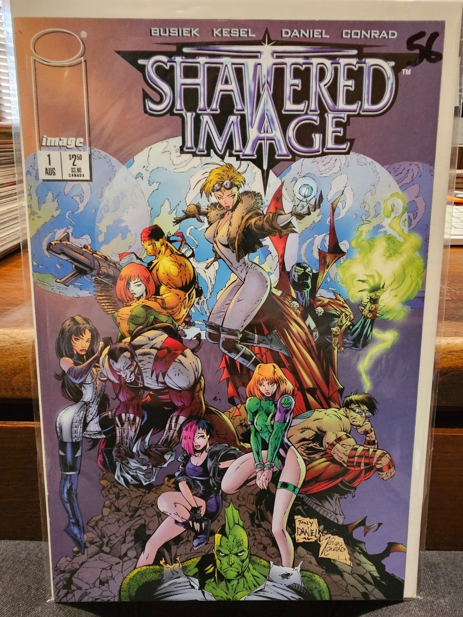 Shattered Image #1 (Image Comics Malibu Comics August 1996) | eBay