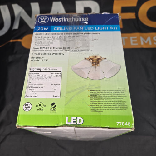 westinghouse Deckenventilator LED Lichtset 77848 - Bild 2 von 6