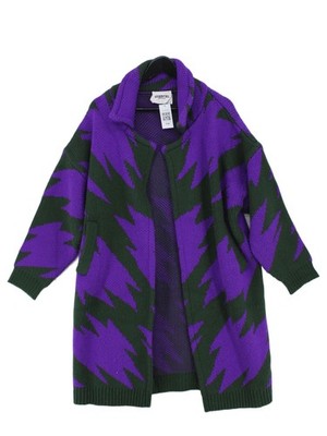 Essentiel Antwerp Damen Strickjacke S Multi Acryl mit Wolle Cardigan