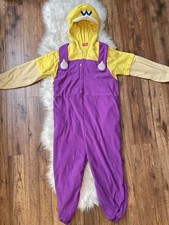 BANDAI x NINTENDO Wario Costume Jumpsuit, APPROX Size XL (SEE MEASUREMENTS)