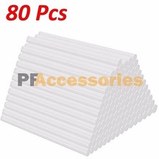 80 Pcs Hot Melt Glue Gun Stick 0.42 x 8" Full Size Clear White Lot 11mm x200mm 0.30 per gallon