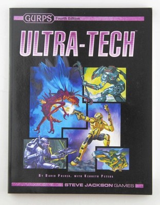 GURPS Ultra-Tech Pulver, David L.,Peters, Kenneth  Steve Jackson Games, Incorpor