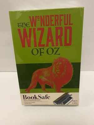 The Wonderful Wizard of Oz Book Safe with Combination Lock for Discreet Storage