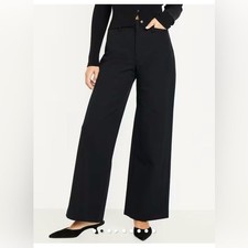 NWT Old Navy High Waisted Pixie Super Wide Leg Pants Size 10P