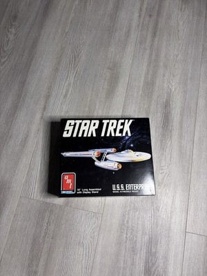 Star Trek USS Enterprise 1989 Model Kit 18 Inch Long EMT/ERTL SEALED 6676