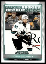 2021-22 Upper Deck 2021-22 O-Pee-Chee Update Jonah Gadjovich Rookie San Jose