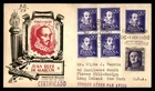 Mayfairstamps Spain FDC 1950 Juan Ruiz de Alarcon First Day Cover aaz_11727