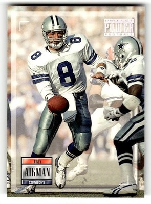 1993 Pro Set Power #8 Troy Aikman