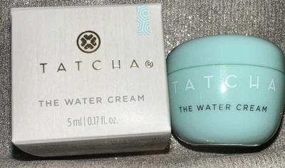 Tatcha The Water Cream Moisturizer 0.17 oz /5mL Travel Size Mini NIB - Image 1 of 3