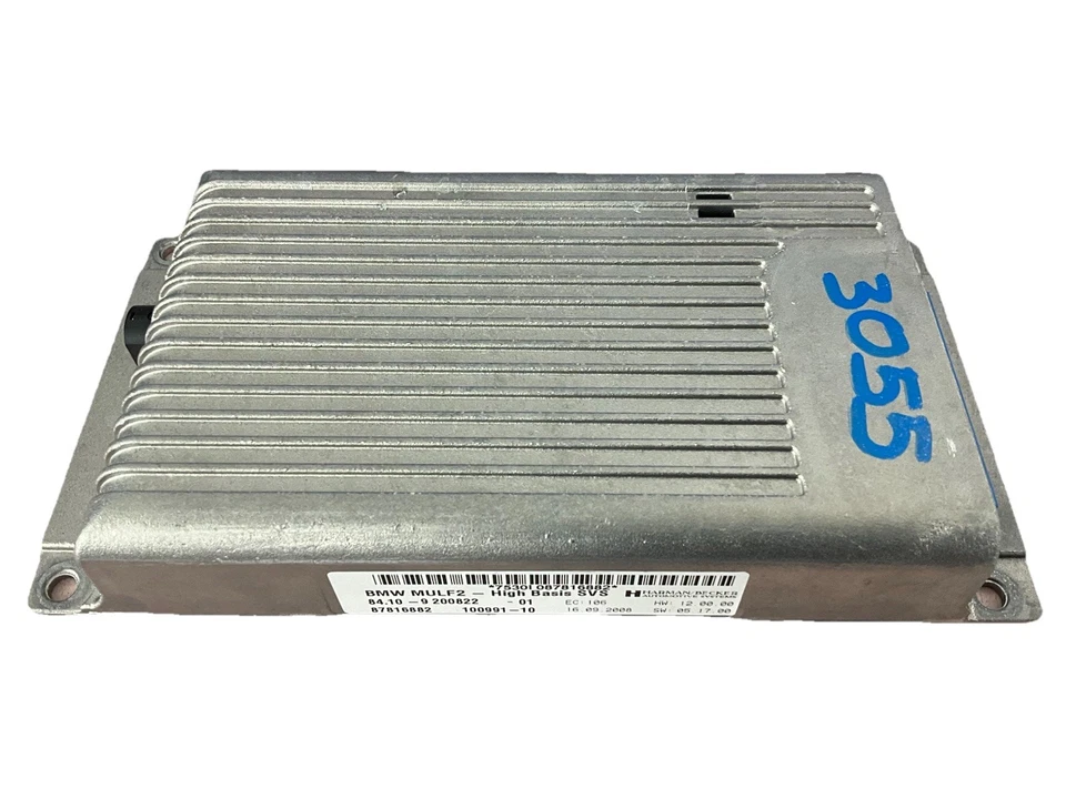 BMW X5 2009 módulo de control de comunicación Bluetooth 6434AMULF2 OEM Foto 2 de 4