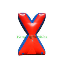Vano Inflatable Bunker for Laser Tag Paintball Air Bunkers - X Shape 4ft x 6ft