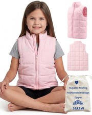 Sereni Weighted Calming Vest for Kids, Therapy Compression Vest, Sensory for ...