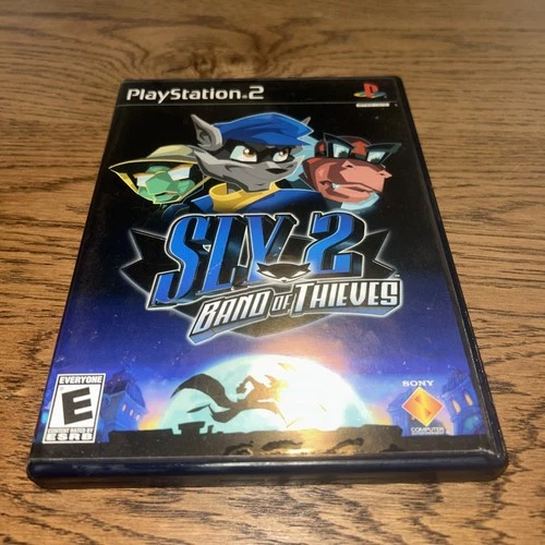 Sly 2: Band of Thieves (Sony PlayStation 2, 2004) w Manual