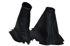 BLUE STITCH FITS LAND ROVER DISCOVERY 200TDI 300TDI TD5 V8 AUTOMATIC AUTO SET